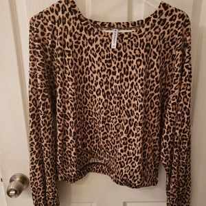 Leopard blouse
